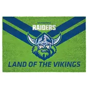 Canberra Raiders NRL Doormat for Home Man Cave Bar BBQ