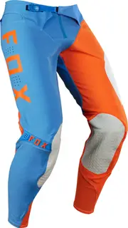 FOX Flexair Hifeye Pants, blue-orange, Size 28 for Men Blue Orange