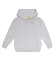 [Off-White Kids] Off-White Kids Cotton hoodie Y 10 grey