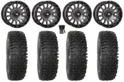 High Lifter HL25 15" Wheels Dt 32" RC500S Sticky Tires Polaris Ranger XP 9/1K