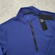 NEW Greyson Siasconset 1/4 Quarter Zip Pullover Mens Size Small Emperor Golf