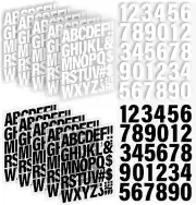 500 Pcs 2 Inch Letter and Numbers Iron On Patches w/ A-Z Letter and 0-9 Numbers