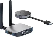 Snblzhef Wireless -Compatible Video Transmitter Receiver G6W Kits HD Extender Adapter TV Dongle 1080P for Monitor Projector