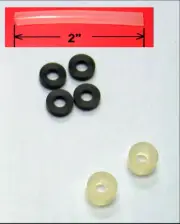 Square O-rings For HP-41C, HP-41CV, HP-41CX, HP-65, HP-67, & HP-97 Card Reader