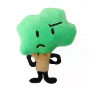 Shibingsheng New Arrival Battle For Dream Island Plush Toy BFDI One Two Four X Stuffed Animal Soft Doll Clock Button Waffle Ball Fan Kid Gift Tree ...