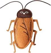 Felt Cat Toy Catnip,Kitten Chew Toys - Realistic Cute Kitten Cockroach Toy, Realistic Simulation Interactive Kitten Chew Toys for Kitten, Cat at Home, Interactive Catnip, | Realist