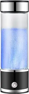Hydrogen Water Generator Portable Hydrogen Water Bottle Hydrogen Rich Water Ionizer Machine 5 Minutes Hydrogen Concentration Up to 1000 PPB Anti-Oxidation for Home Travel Hiking 350 Ml