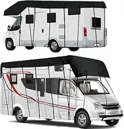 Weatherproof Motorhome Covers, Kamanan Motorhome Caravan Cover, High-Quality Motorhome Protective Cover (7.5 m x 3 m) Caravanning Accessories, UV Protection, Sun Protection, Snow and Frost Protection