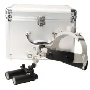 6.0X Dental Medical Headband Binocular Loupes Magnifying Glasses with Metal Box