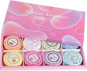 Beatifufu Shower Tablets 8 Pack Relaxation Bath Supplies Essential Oils for Home Spa