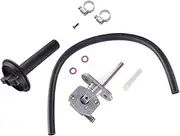Fuel Tap Switch for Kawasaki for Prairie 360 for KVF360 400 for KVF400 5KM-24500-10-00 Fuel Gas Valve Petcock Switch Kit Fuel Tank Tap