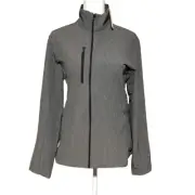 Greg Norman Fairway Full Zip Jacket - Black Heather - Medium