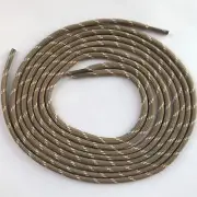 4 pairs Heavy duty outdoor round boot laces for hiking work safety boots shoes