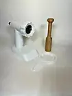 Kitchen Aid Food Grinder Attachment - White FGA, Stand Mixer Attachment - NEW