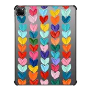 iPad Pro 12.9-inch (5th/6th gen) iPad Impact Case Clear Polka Daub Hearts