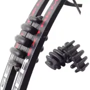 2 Pcs Compound Bow Limb Dampeners Archery Bow Stabilizer Silencers Archery Shock