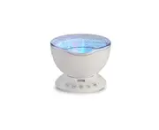 Remote Control Version Of The Hypnotic Ocean Projection Lamp Star Projector - WHITE