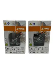 PACK 2 Genuine Stihl 26 RM3 68 Chainsaw Chain 18" OEM 3689 005 0068
