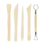Sculpted Pottery Kit Pottery Clay Sculpting Tools Wood Ceramics Carving Tool Set