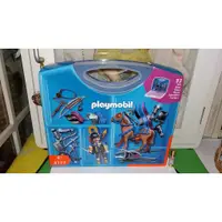 在飛比找蝦皮購物優惠-摩比人 playmobil #4177 騎士/武士 手提盒
