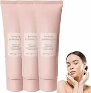 Purifying Enzymes Exfoliating Gel,Exfoliating Gel,Hydrating & Brightening,Non-greasy,Facial Scrub for Body & Face. (3pcs)