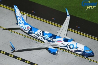 GEMINI JETS ALASKA AIRLINES SALMON PEOPLE B737-800S 1:200 G2ASA1246 IN STOCK