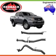 Redback Extreme Duty Exhaust For MITSUBISHI TRITON MQ, MR 2.4L Auto 2015 UTE (for: Mitsubishi)