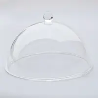 在飛比找樂天市場購物網優惠-食物透明防塵罩 壓克力定製展示罩防塵罩透明餐桌罩水果水晶半球