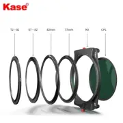 Kase K9 Magnetic Filter Holder with cpl Adapter Ring 67mm 72mm 77mm 82mm