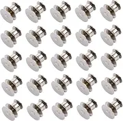 [NUOBESTY] 50 Sets Flat Pin Back Manual Diy Accessories Frame Backing Nail for Scarfs Bags Clothes Making