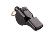 Fox 40 Mini Whistle and Lanyard (Black) (One Size)