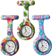 Nurse Watch 3 Pack Glow Pointer Silicone Pin Clip Infection Control Design