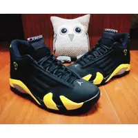 在飛比找蝦皮購物優惠-Air Jordan 14 Retro Thunder 黑黃