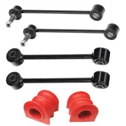 6PC Front/Rear Sway Bar Links Front Bushings 06-10 Jeep Grand Cherokee Commander (for: Jeep)