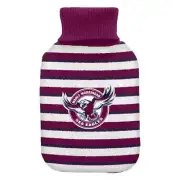 Manly Warringah Sea Eagles NRL TEAM Hot Water Bottle and Cover Holiday Gifts