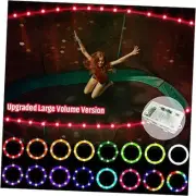 【Upgraded Large Volume Version】 LED Trampoline Lights，Remote Control 12FT