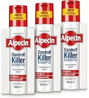 [Alpecin] Dandruff Killer Shampoo 3x 250ml | Effectively Removes and Prevents Dandruff | Hair Care for Men Made in Germany