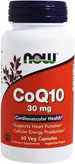 NOW Foods Coq10 30 Mg 60 Vcaps
