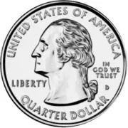 Quarter - 100 Pack Circle Stickers 3 Inch - Coin Collector Money Currency