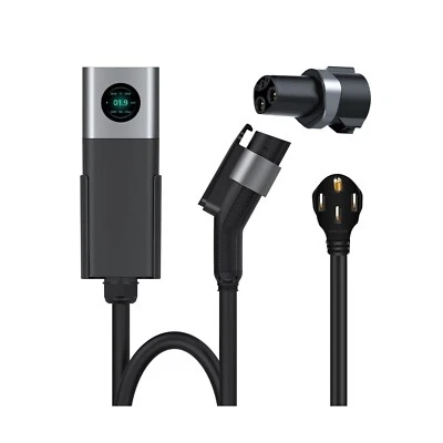Evayafox Level 2 Elect Vehicle Charger 240 V/40 A, NEMA14-50 Plug/16.4 ft *New*