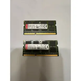 Kingston 8GB DDR3 1600筆記型記憶體(KVR16LS11/8)