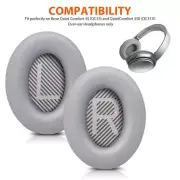 Replacement Soft Cushion Ear Pads for Bose QuietComfort QC35/QC35 II Headphones