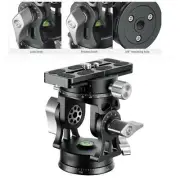 New Leofoto VH-30R two-way head Monopod 2-way Panoramic Long Lens Head