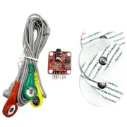 Muscle Signal Sensor Emg Sensor Controller Detects Muscle Activity For Arduino Development board for wearable Devices As Shown