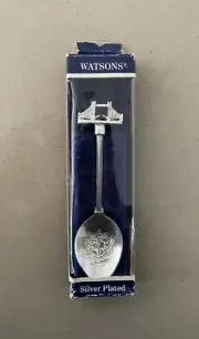 Watsons silver plated spoon london bridge Vintage In Box