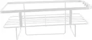 Zerodeko Bathroom Storage Shelf Multi Use Organizer Rack for Over Toilet Easy Install Space Saving Holder for Towels and Sundries Bathroom and Home Decor