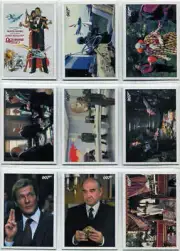 James Bond Archives 2017 Octopussy Throwback Complete 32 Card Chase Set