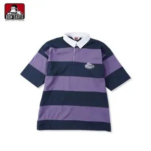 【Brand T】BEN DAVIS PATCH RUGBY SHIRTS 條紋補丁橄欖球衫 POLO衫 條紋 3色