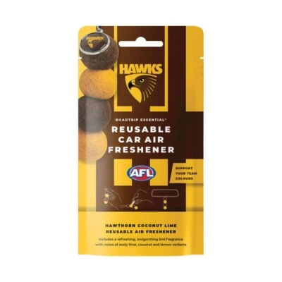Roadtrip Essential Air Freshener Set Hawthorn Hawks Coconut Lime 5ml