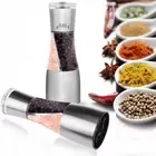 Salt and Pepper Grinder 2 In 1 Stainless Steel Salt and Pepper Mill PaOOg